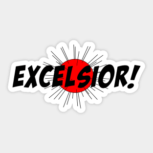 Excelsior Sticker